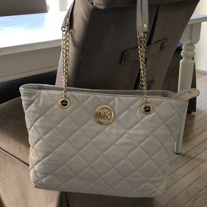 Michael Kors quilted leather bag